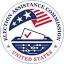 U.S. Election Assistance Commission logo which indicates a partnership with vote.gov